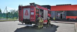 Pożar w Zespole Placówek Oświatowych w Jednorożcu - ćwiczenia