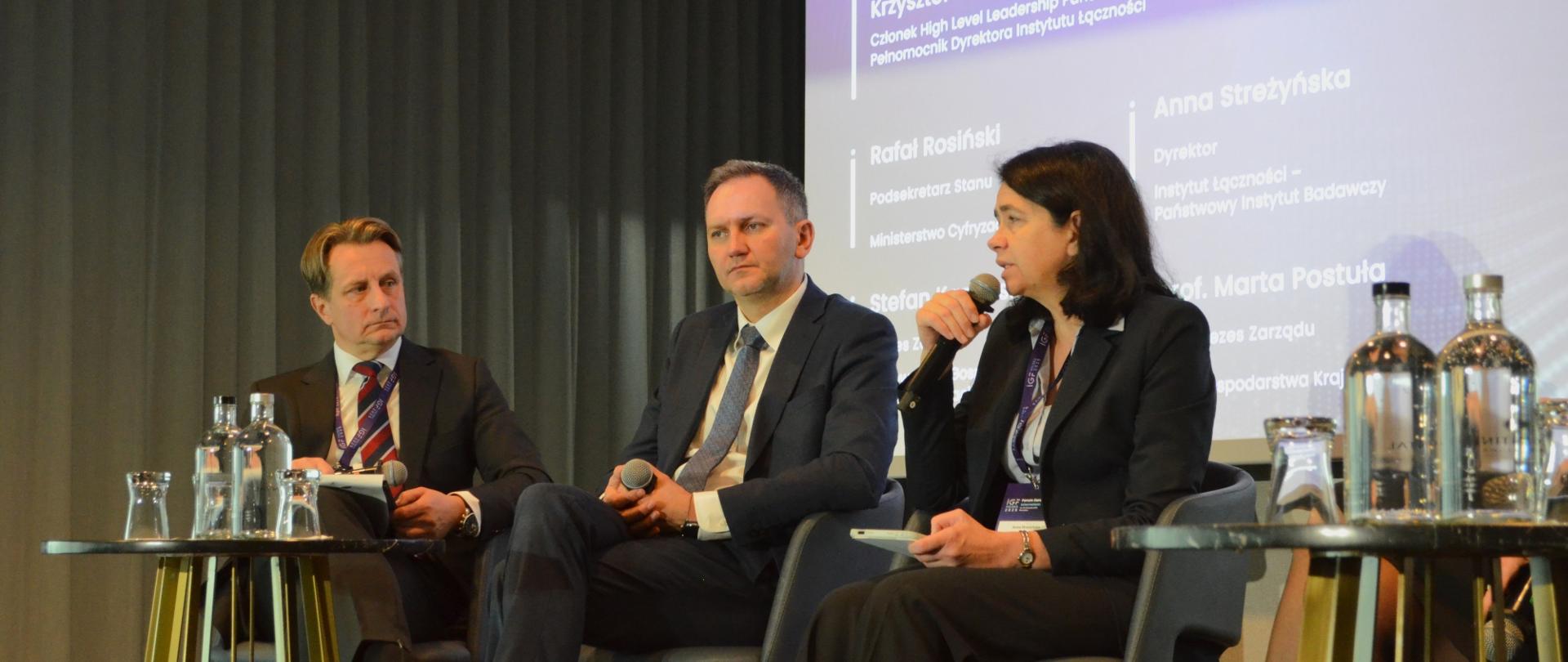 IGF Poland 2025 forum: “Financing Model for the AI GigaFactory in the Baltic Region: What Mix of Private and Public Capital?” panel.