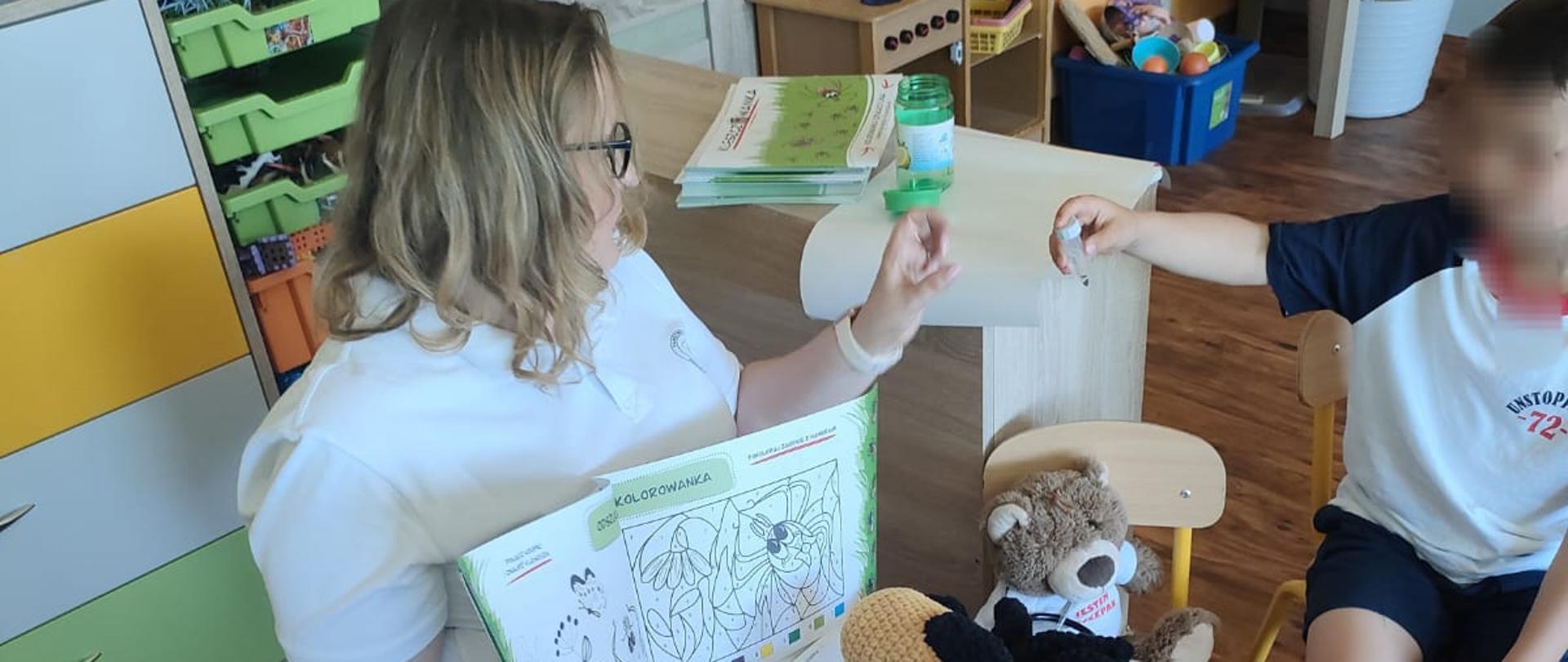 Zajęcia edukacyjne dla dzieci w Katolickim Przedszkolu Niepublicznym "Akademia Pana Boga" w Tarnowskich Górach 