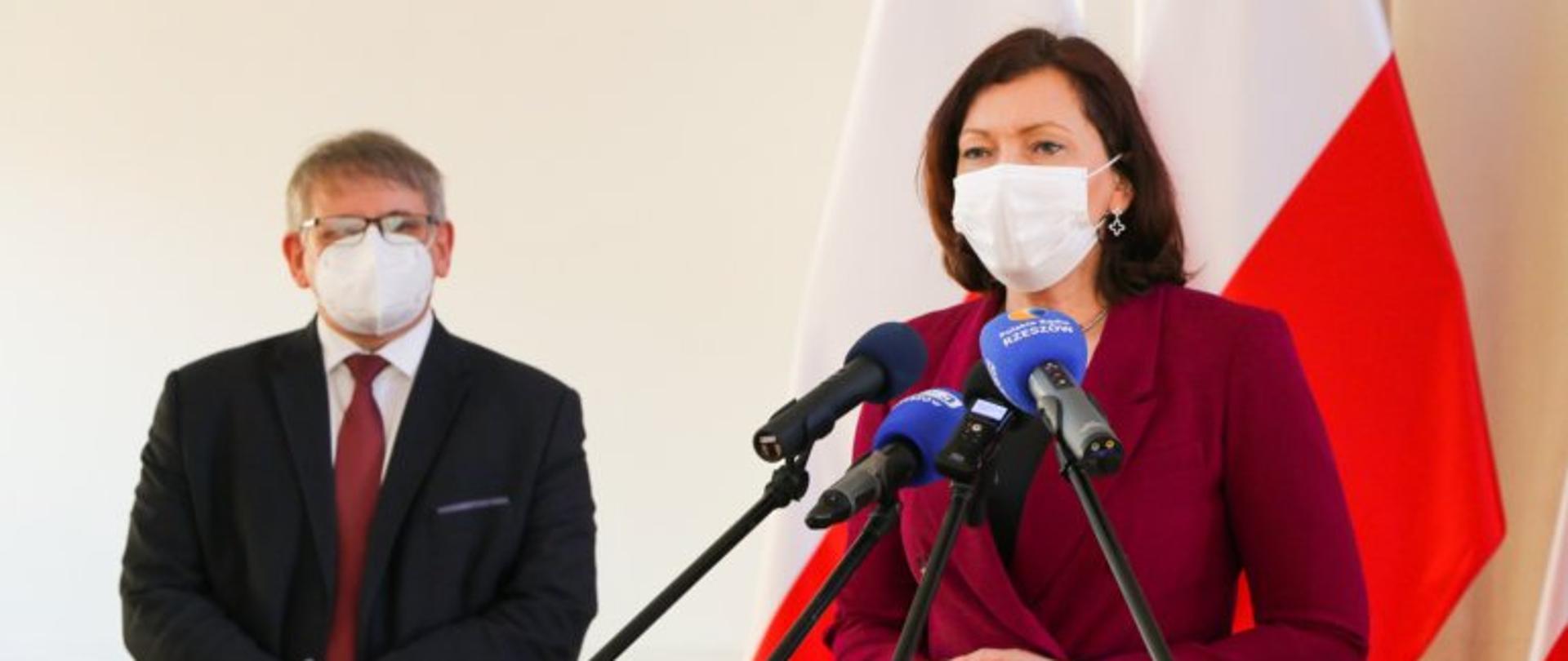 Konferencja prasowa z Narodowym Funduszem Zdrowia na temat środków na ochronę zdrowia