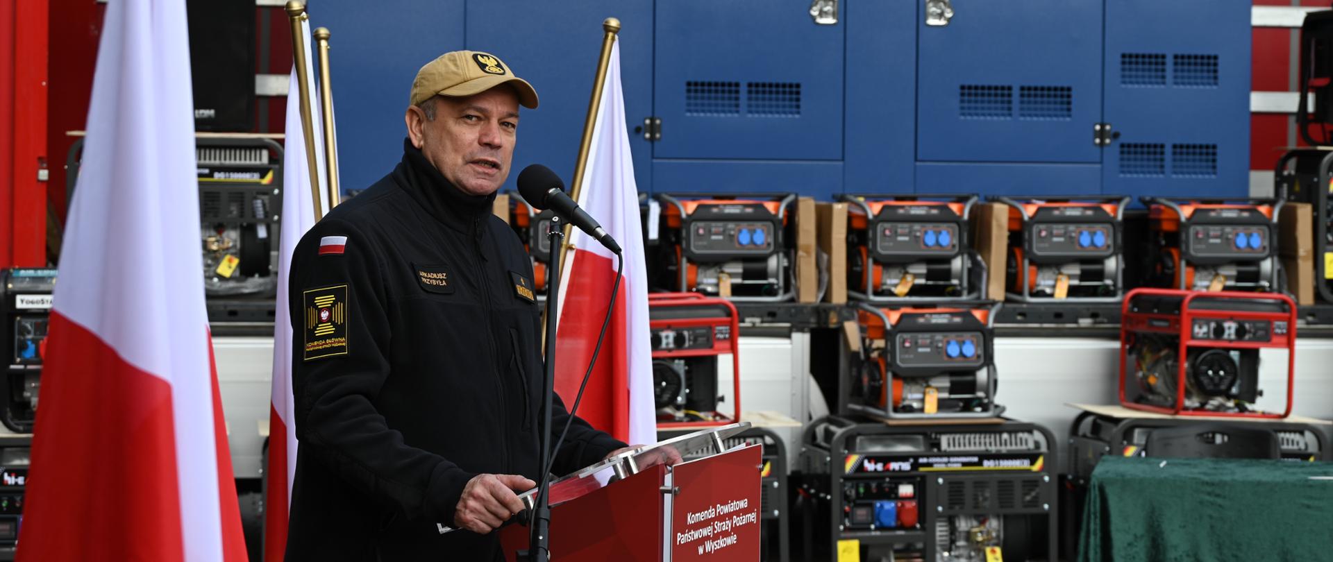 Agregaty prądotwórcze dla KP PSP Mława i OSP Podkrajewo