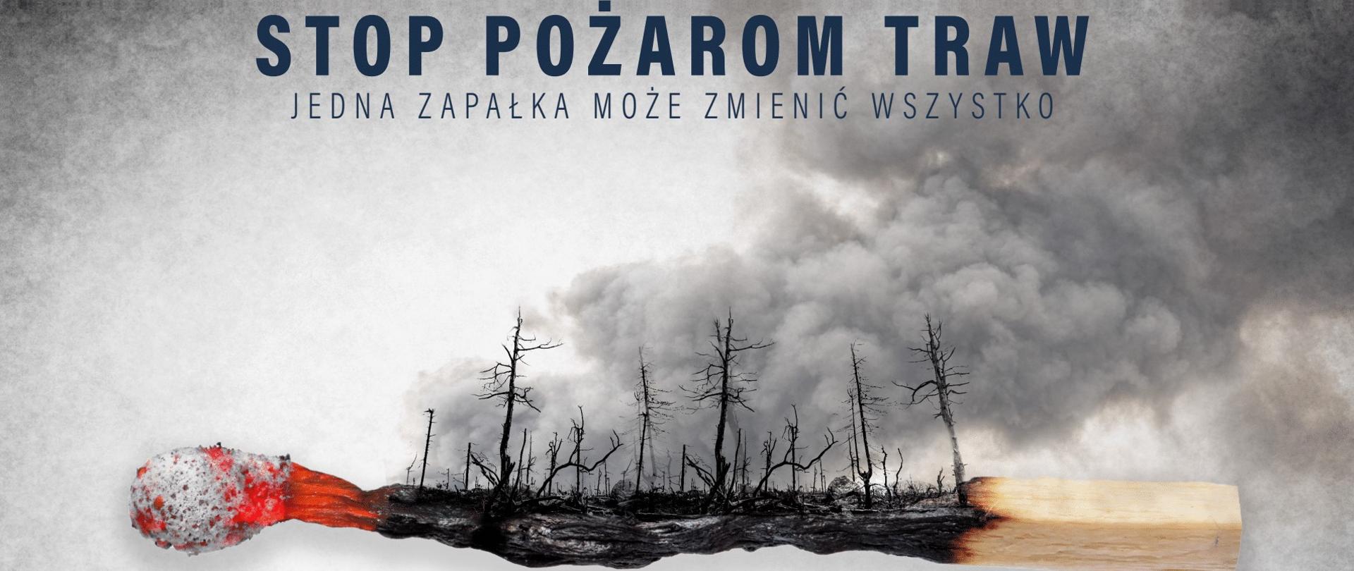 STOP POŻAROM TRAW – PLAKAT