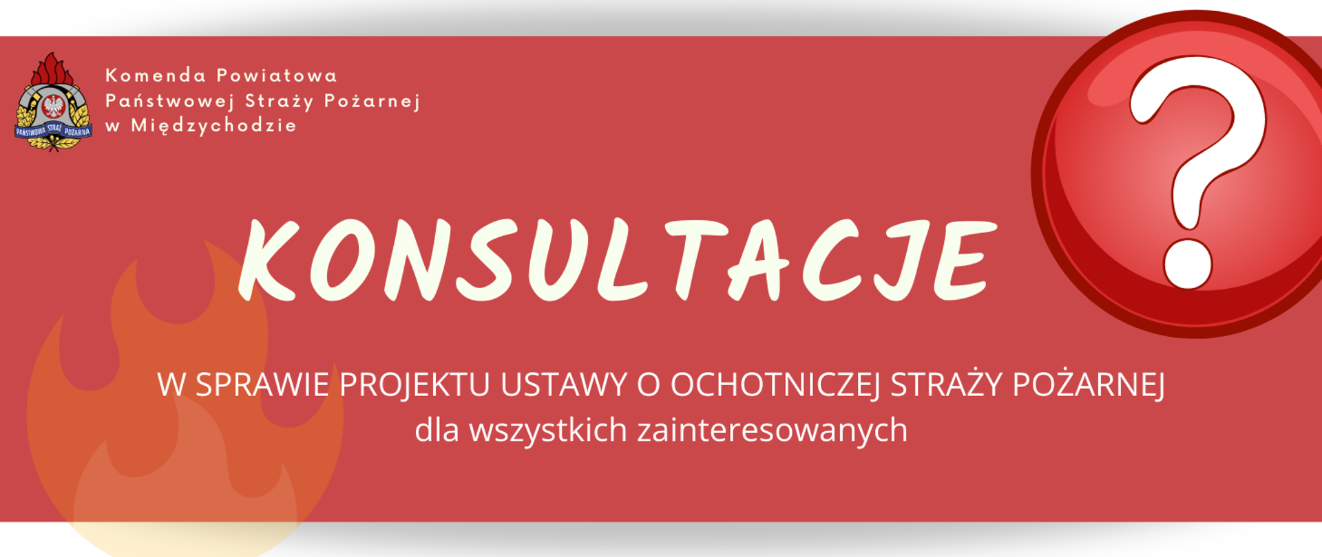 Konsultacje w sprawie projektu ustawy o OSP