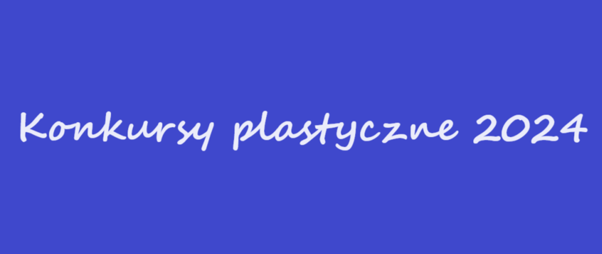 Konkursy plastyczne 2024