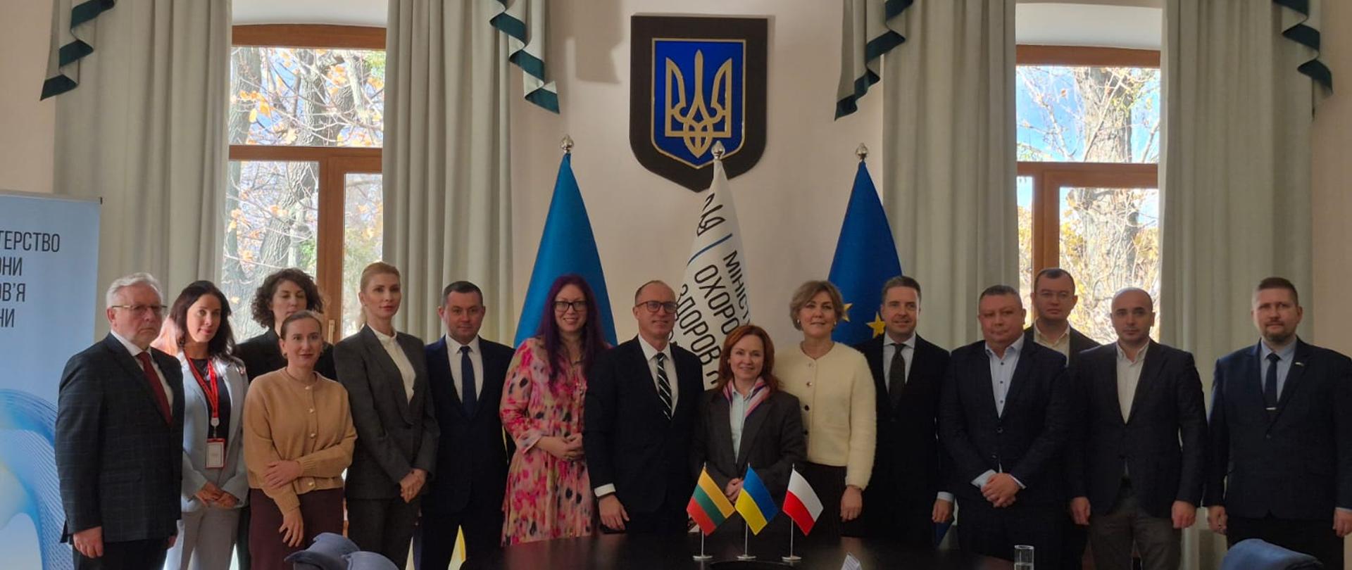 Oficjalne rozpoczęcie projektu współpracy bliźniaczej z Ukrainą ,,Support the establishment of the state control authority for medicines and medical devices"