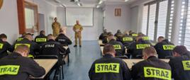Egzamin na szkoleniu naczelnika OSP