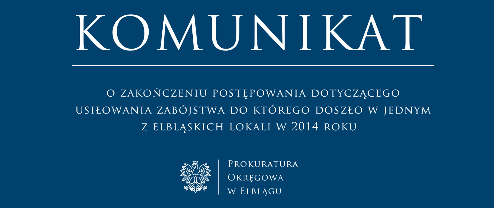 KOMUNIKAT