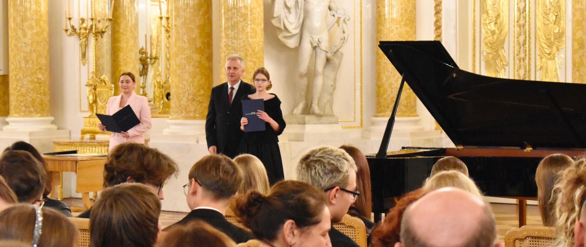 Na zdjęciu uczennica naszej szkoły Amelia Kwiatkowska