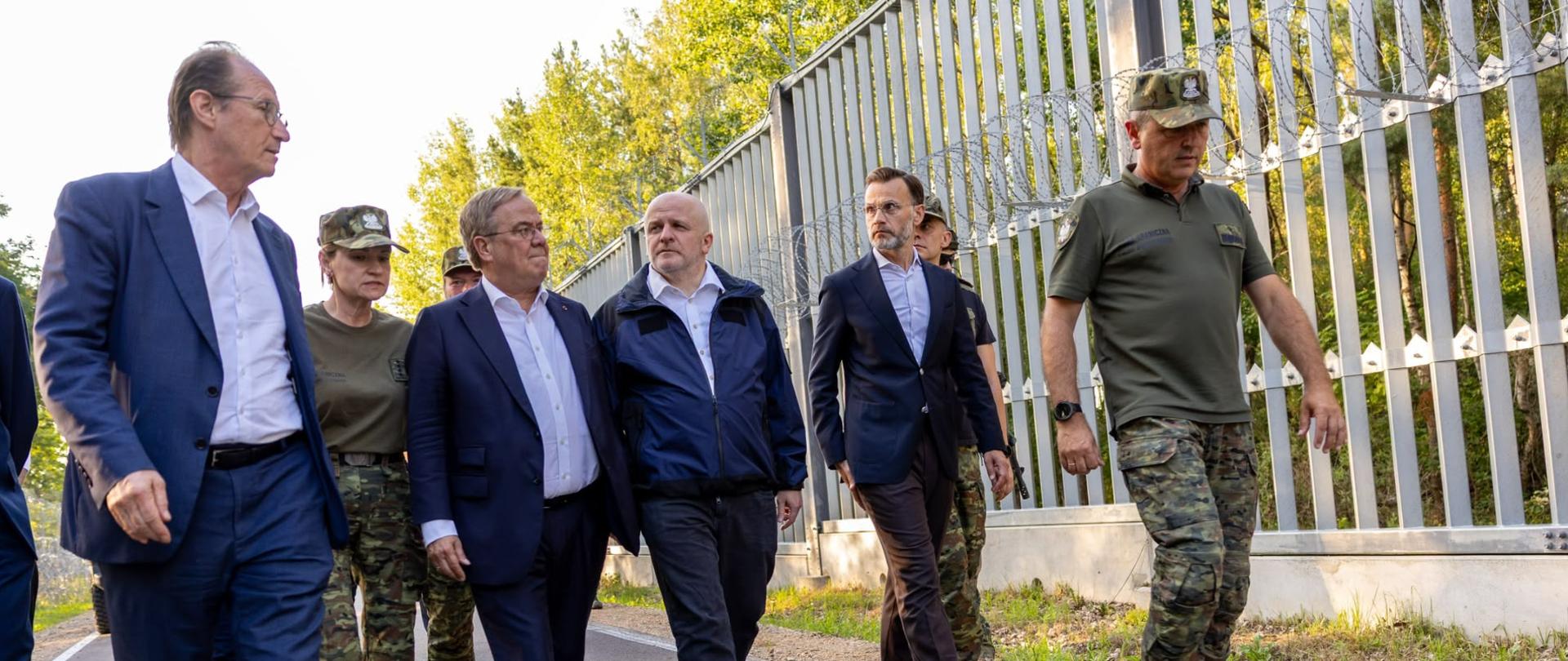 Przewodniczący Komisji Spraw Zagranicznych parlamentów państw Trójkąta Weimarskiego z wizytą w województwie podlaskim