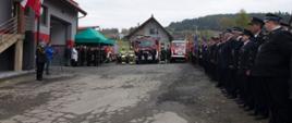 Uroczystość oddania do użytkowania budynku strażnicy Ochotniczej Straży Pożarnej w Soblówce
