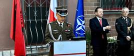 Przemówienie płk. T. Koperwas w ambasadzie