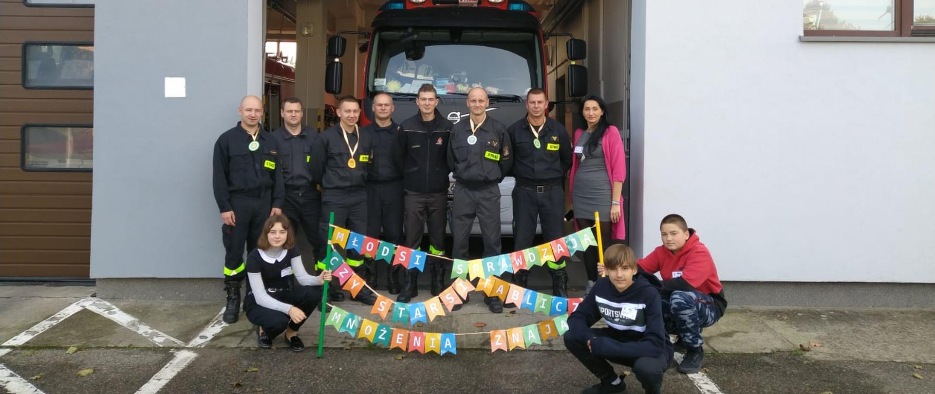 TEST TRZCIANECKICH STRAŻAKÓW.