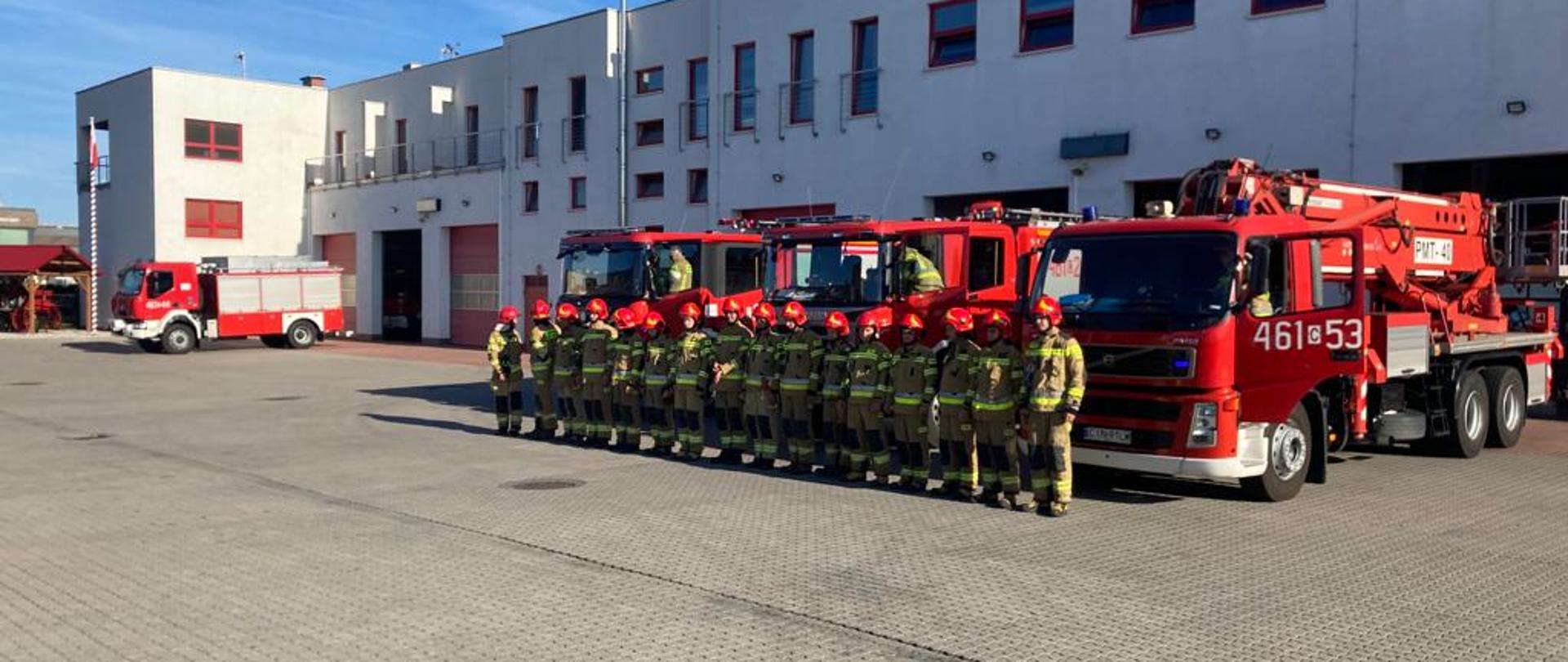 Minuta ciszy dla strażaka, który zginął podczas służby