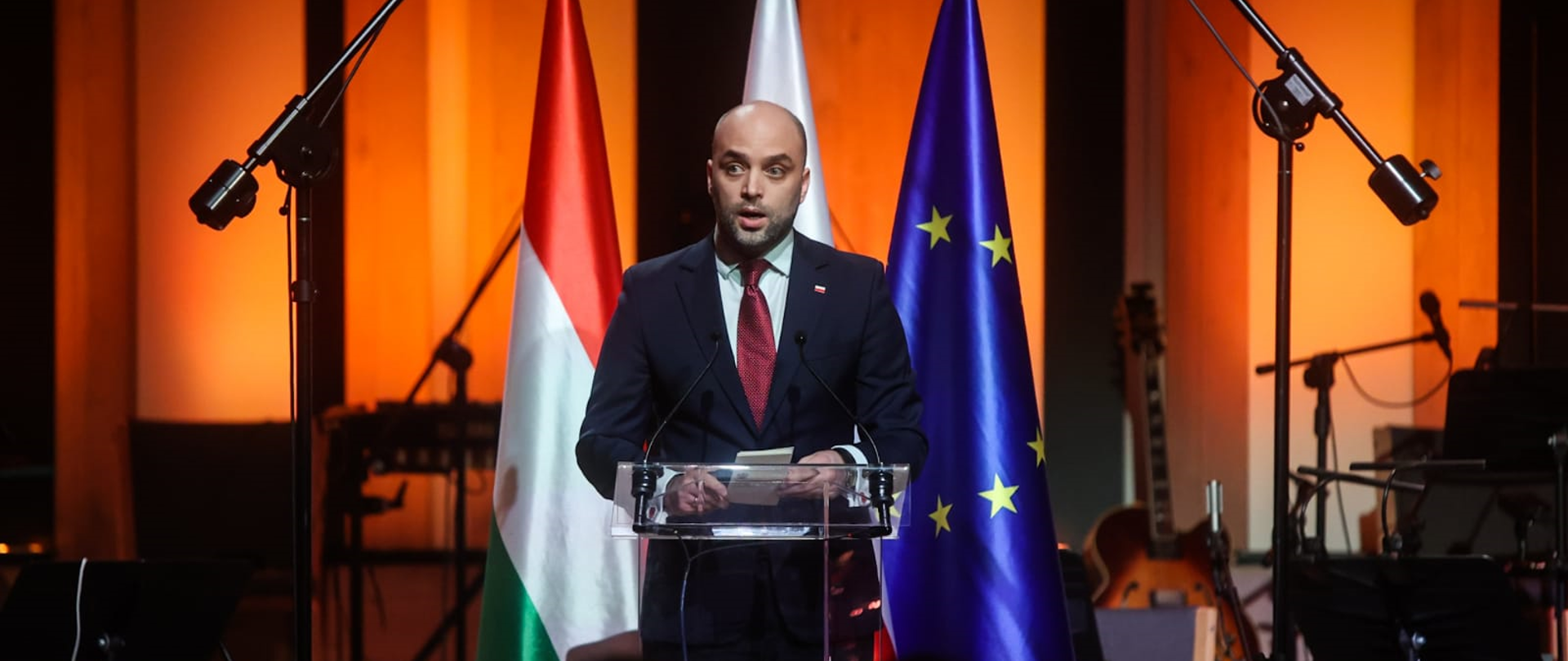 Ambasador RP na Węgrzech Sebastian Kęciek (9 listopada 2022)