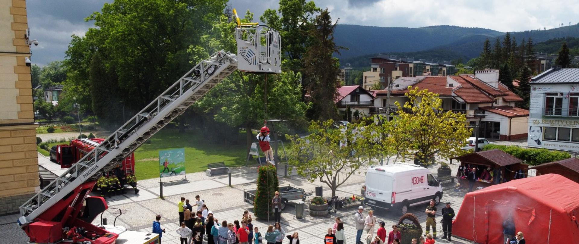 Pokazy ratownicze połączone z akcją krwiodawstwa