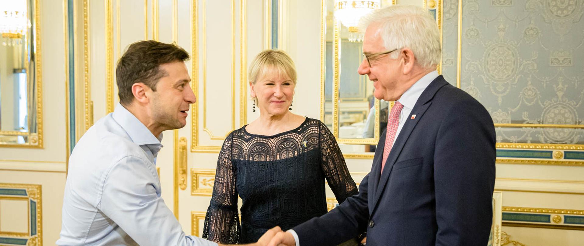 Ministers Czaputowicz and Wallström pay a two-day visit to Kyiv 