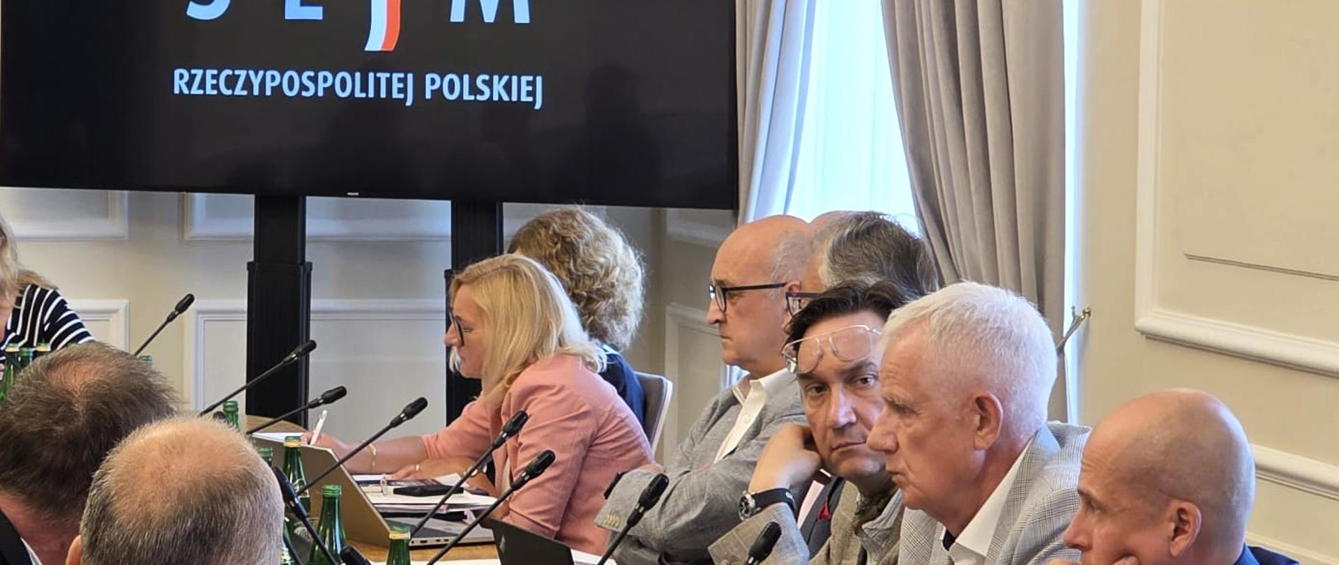 Posiedzenie sejmowej Komisji Kultury, Dziedzictwa Narodowego i Środków Przekazu