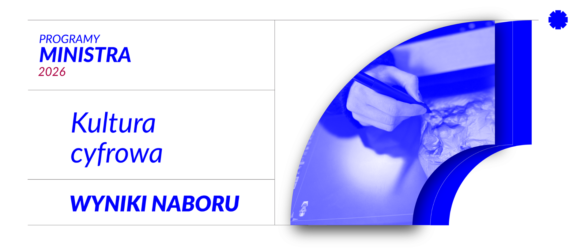 Znamy wyniki naboru do programu „Kultura cyfrowa 2026”