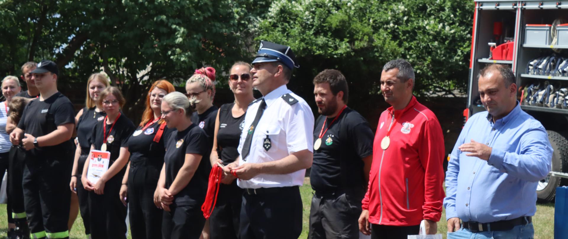 Spotkanie integracyjne Młodzieżowych Drużyn Pożarniczych.