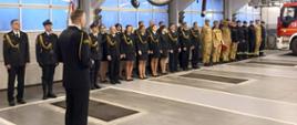Uroczysta zbiórka w Komendzie Miejskiej PSP w Rybniku – mianowanie na stanowisko Naczelnika Wydziału Operacyjno-Szkoleniowego