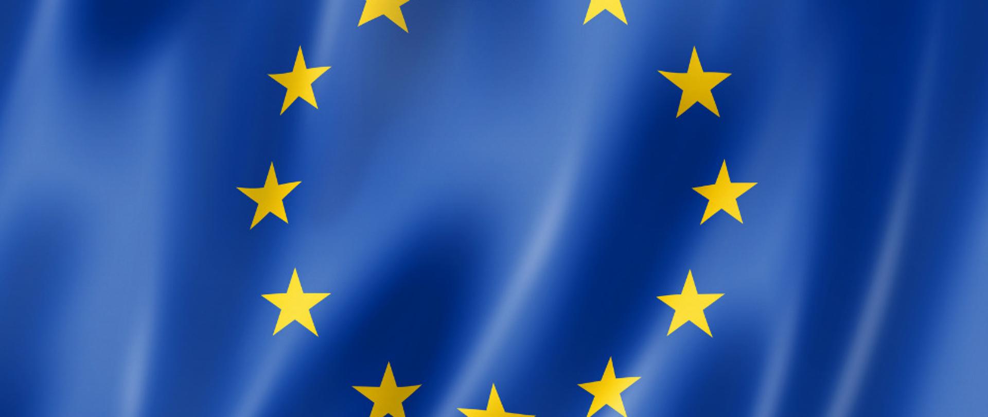 Flaga UE.