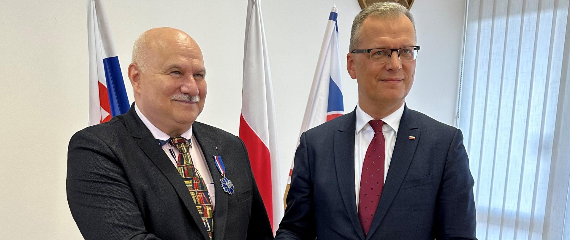 Odovzdanie vyznamenania Gloria Artis