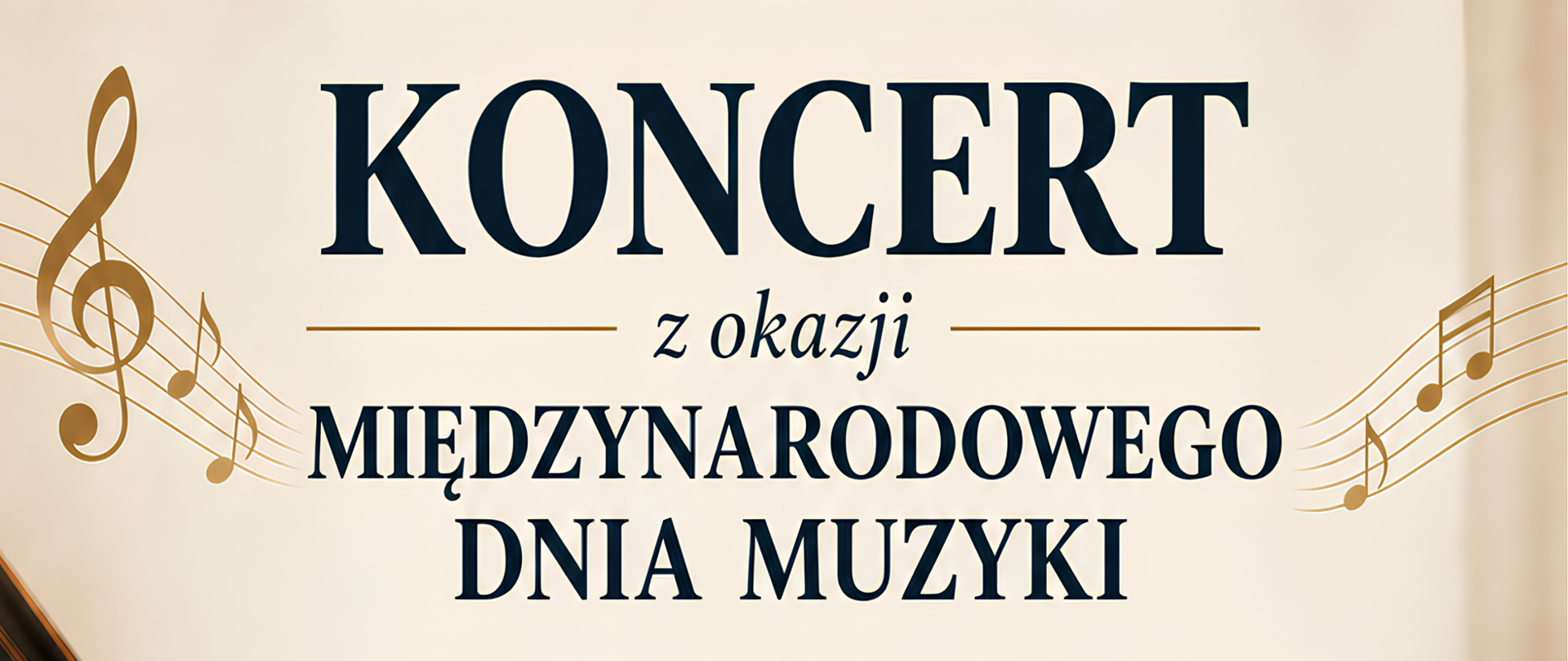 Koncert z okazji Międzynarodowego Dnia Muzyki oraz PASOWANIE NA UCZNIA