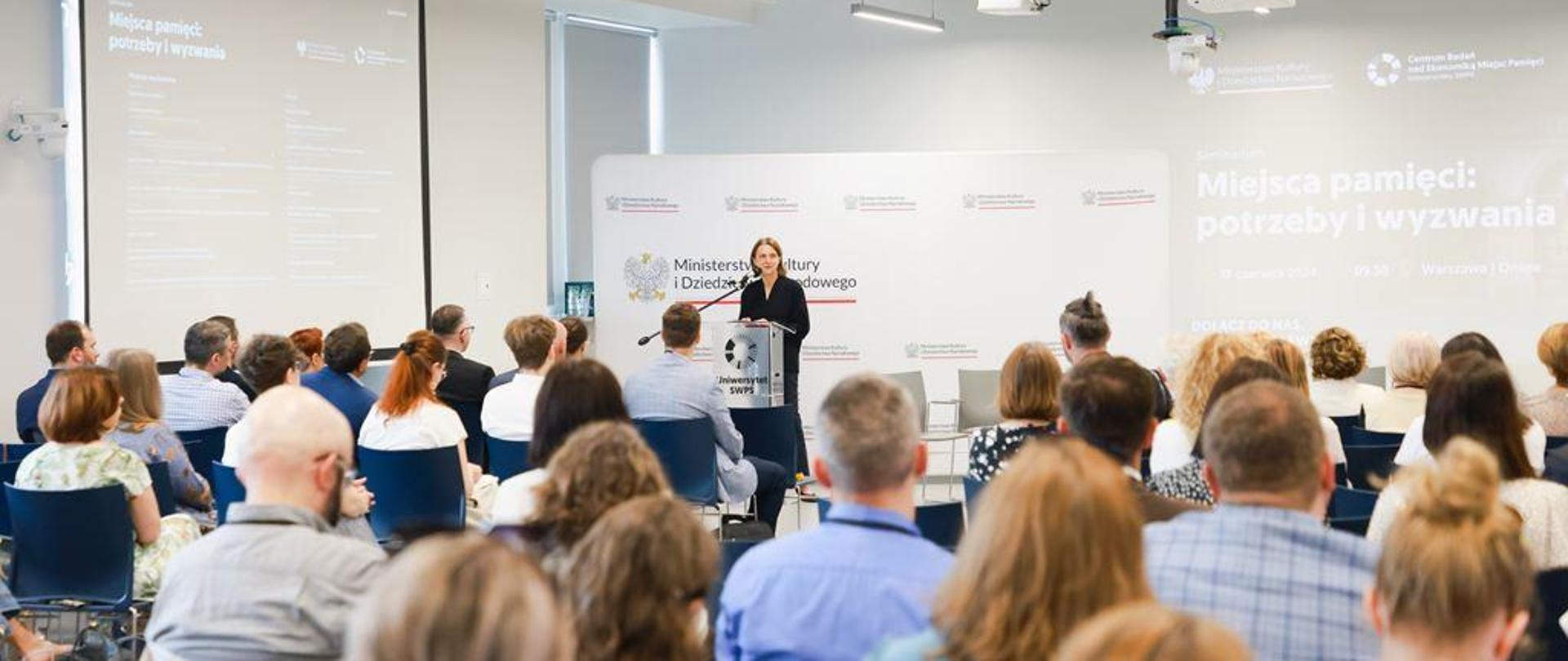 Rozmawialiśmy o potrzebach i wyzwaniach polskich miejsc pamięci, fot. Danuta Matloch/MKiDN