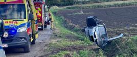 Wypadek w miejscowości Bełzów – powiat kazimierski