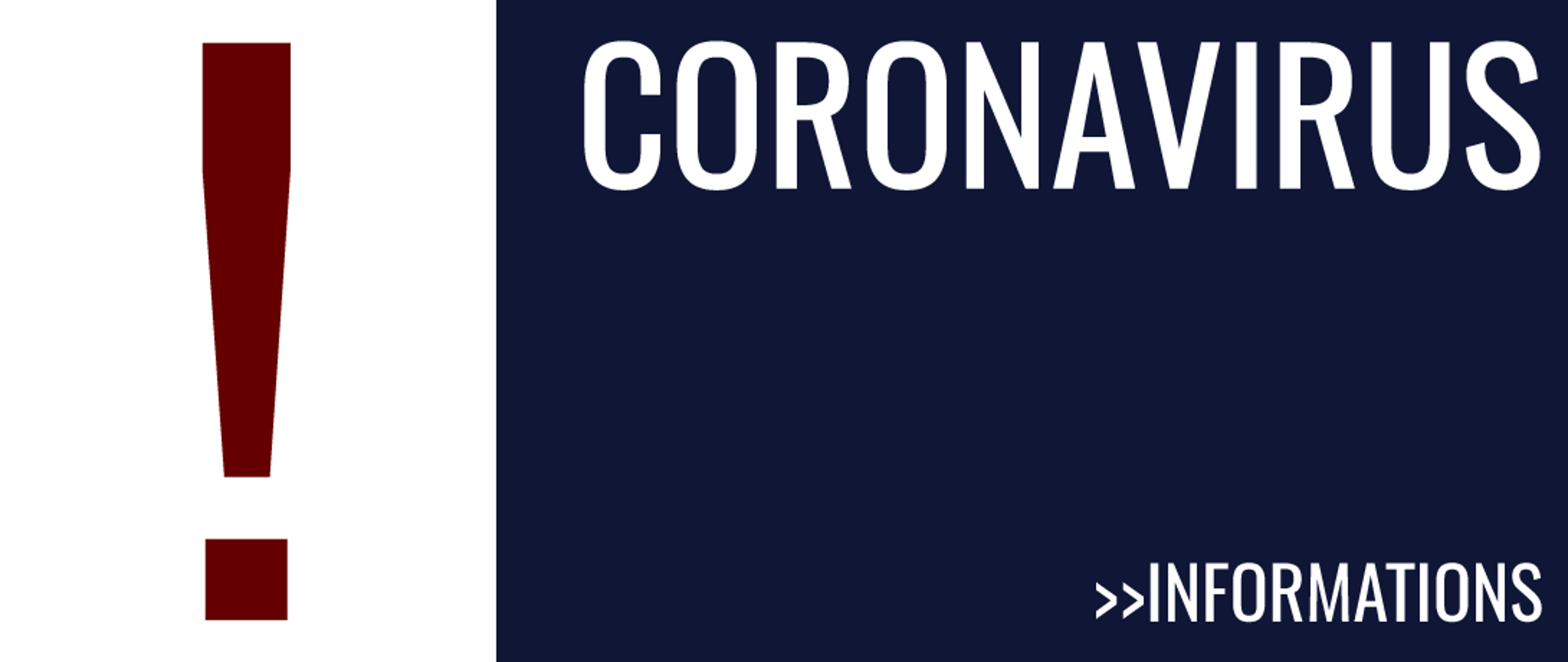 Coronavirus - informations