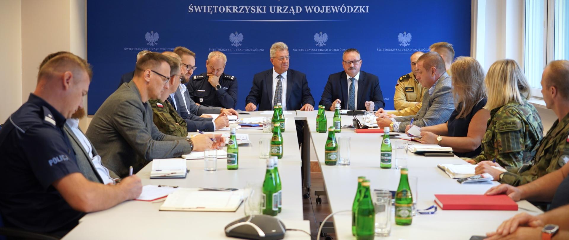 Posiedzenie Wojewódzkiego Zespołu Zarządzania Kryzysowego