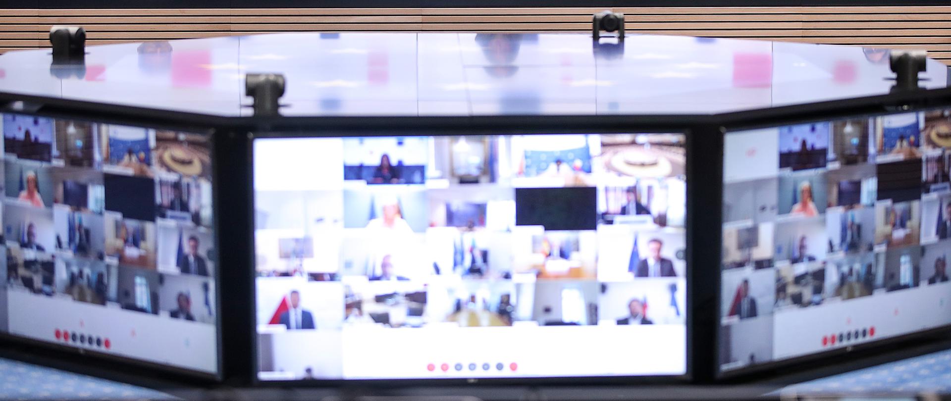 18.05.2020., Zagreb - Videokonferencija Ministara obrazovanja. Blazenka Divjak.
Photo: Goran Stanzl/PIXSELL/EU2020HR