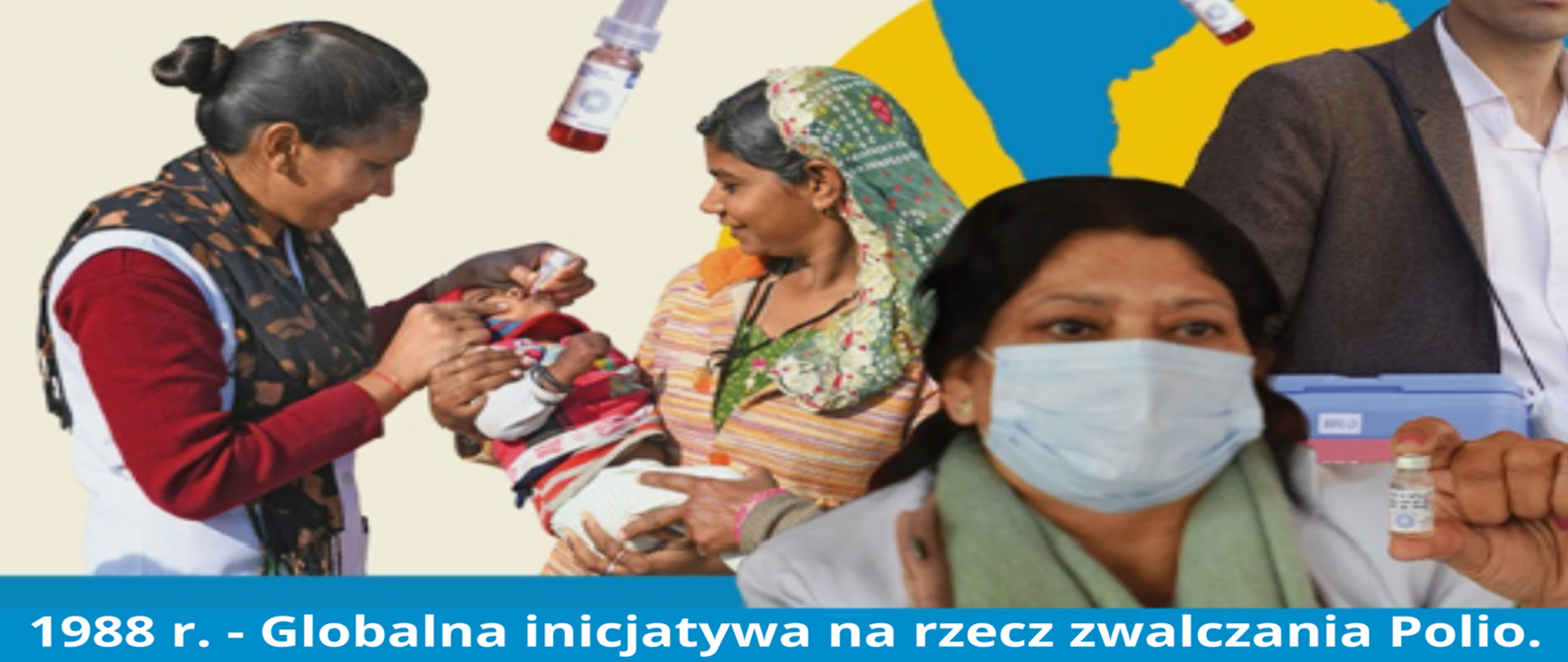 WHO uruchamia Globalną Inicjatywę na rzecz Zwalczania Polio.