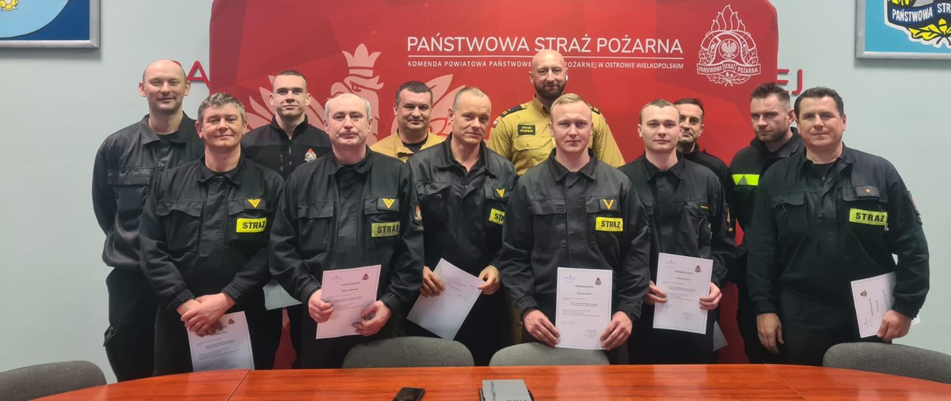 Szkolenie w Komendzie PSP w Ostrowie Wielkopolskim