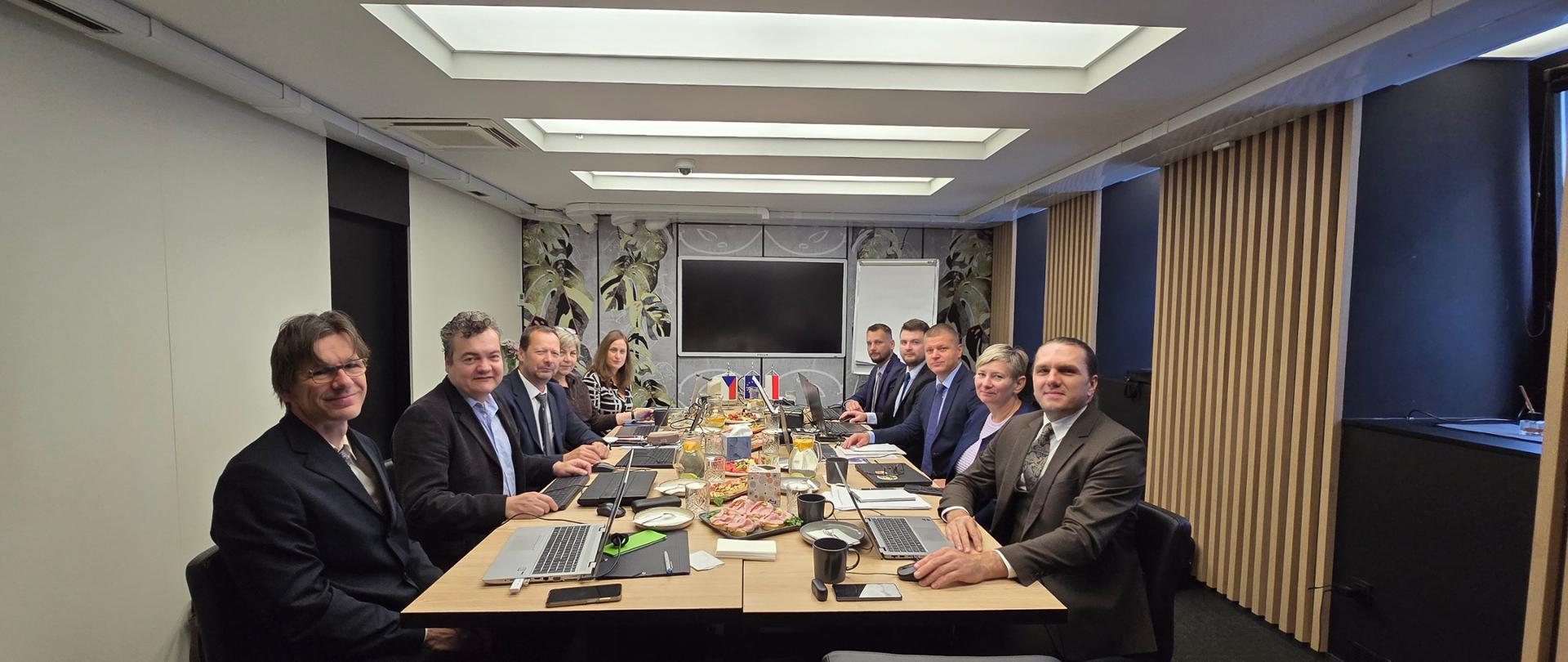 Meeting of the Permanent Polish-Czech Border Commission in Plzeň. Szymon Szczerba, Deputy Director of the Real Estate Information Department at GUGiK and a permanent member of the Polish delegation, participated in the Commission’s work.