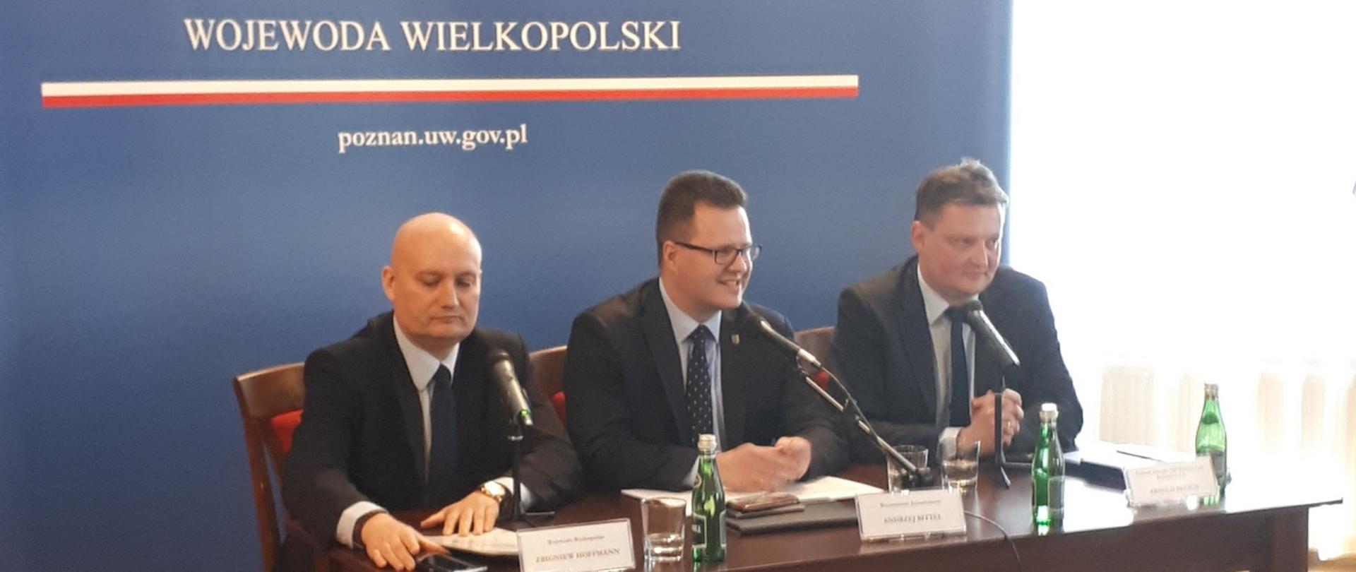 Wiceminister A. Bittel podczas konferencji w Poznaniu