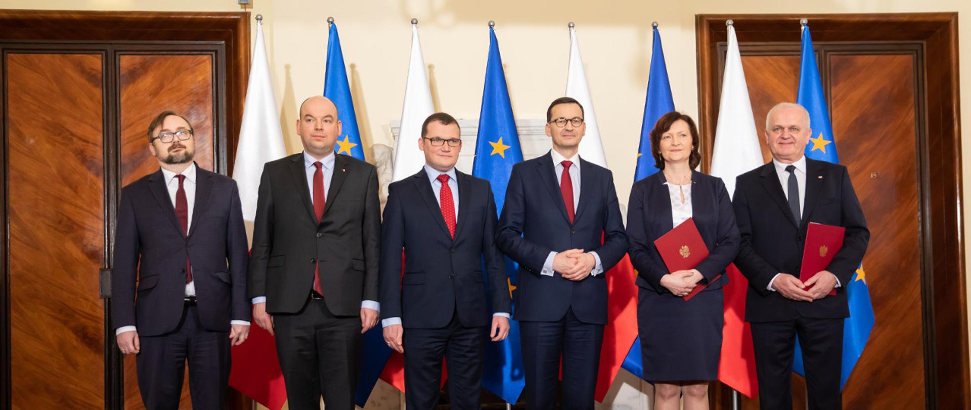 Uroczystość powołania nowych wojewodów w KPRM