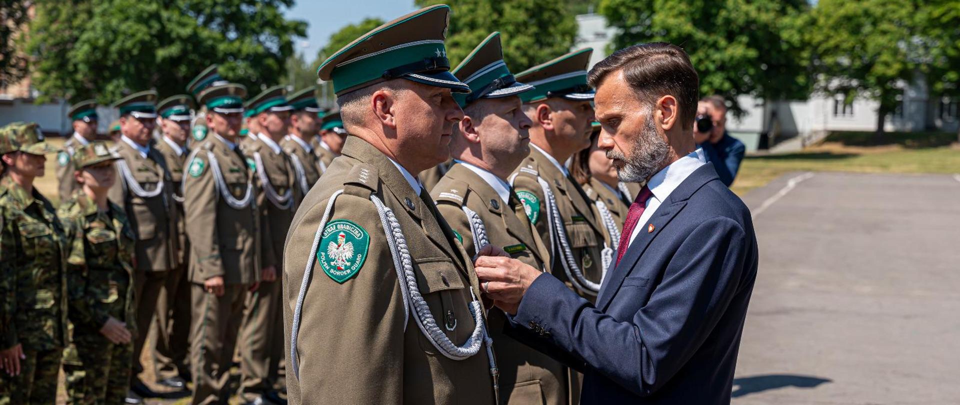 Apel z okazji 33. rocznicy utworzenia Straży Granicznej