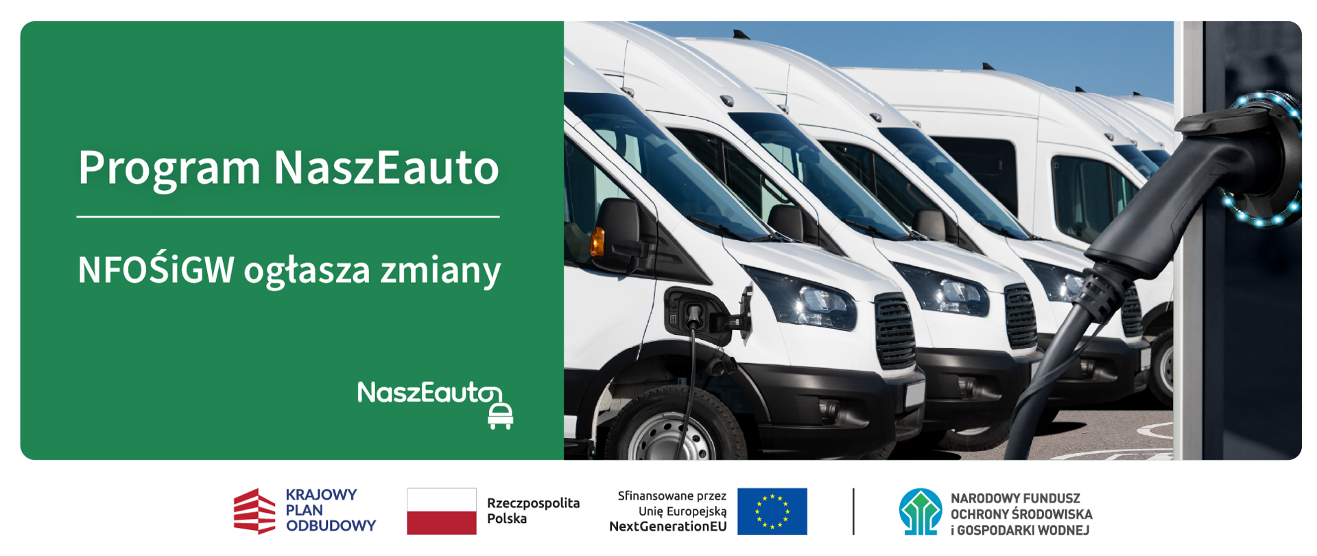 Rozszerzenie katalogu beneficjentów i pojazdów - zmiany w programie NaszEauto 