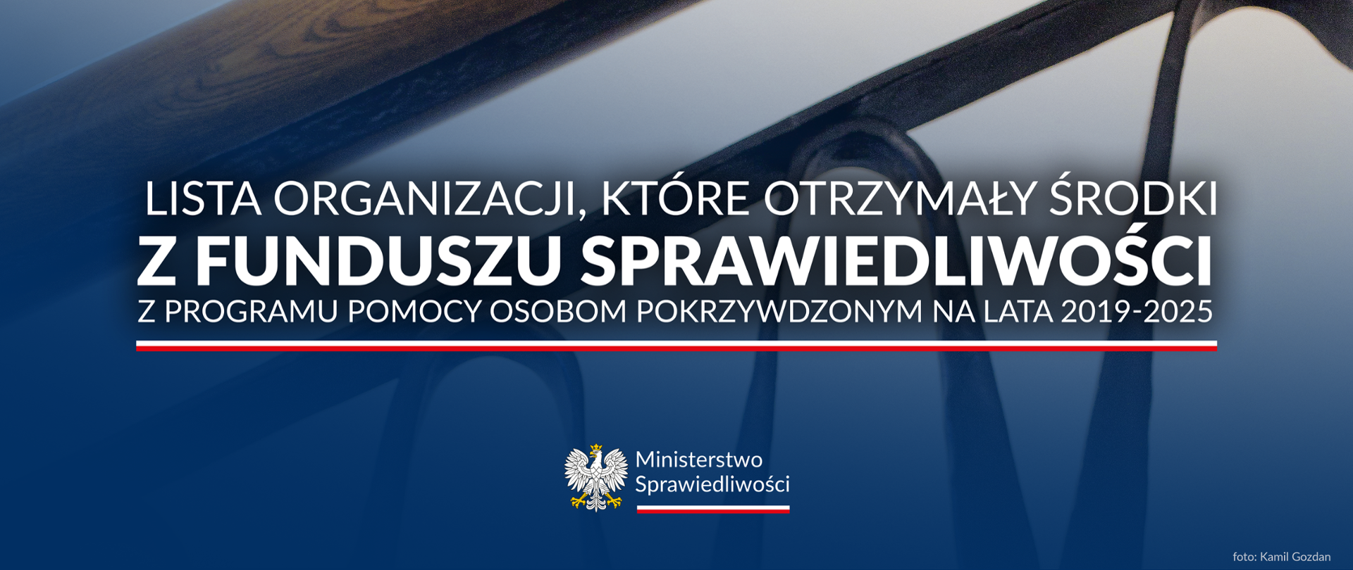Pieniądze z Funduszu Sprawiedliwości na „Program Pomocy Osobom Pokrzywdzonym na lata 2019-2025”