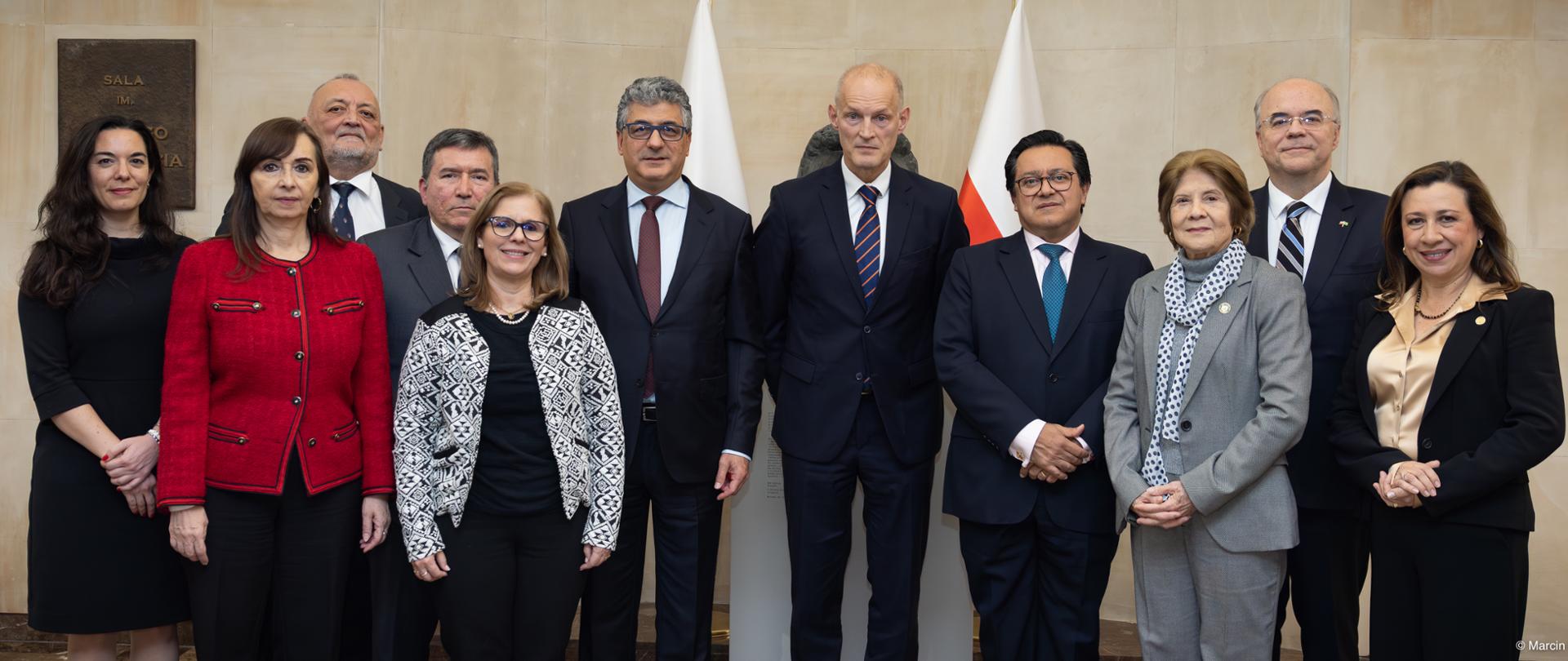 Deputy Minister Wojciech Zajączkowski meets Latin American ambassadors