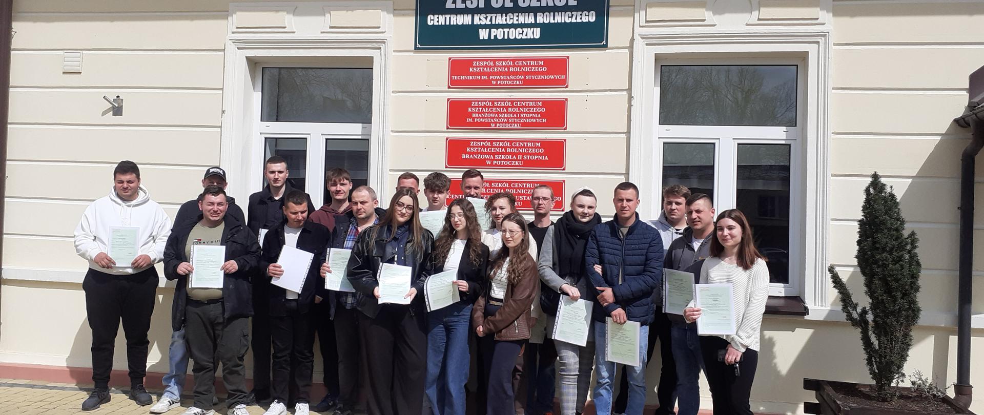 Absolwenci Kwalifikacyjnego Kursu zawodowego K25 /2024-2026/