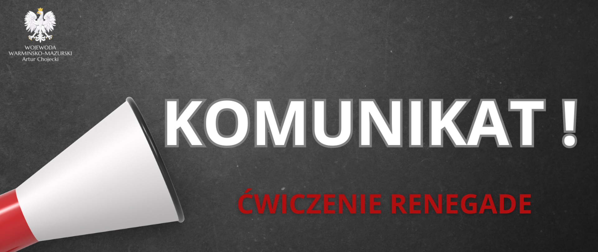 Komunikat ćwiczenia renegade