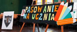 Fotorelacja z uroczystości: Pasowanie na ucznia.