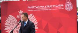 Słowa uznania i wsparcia popłynęły również ze strony Pana Patryka Wruka, Starosty Złotowskiego