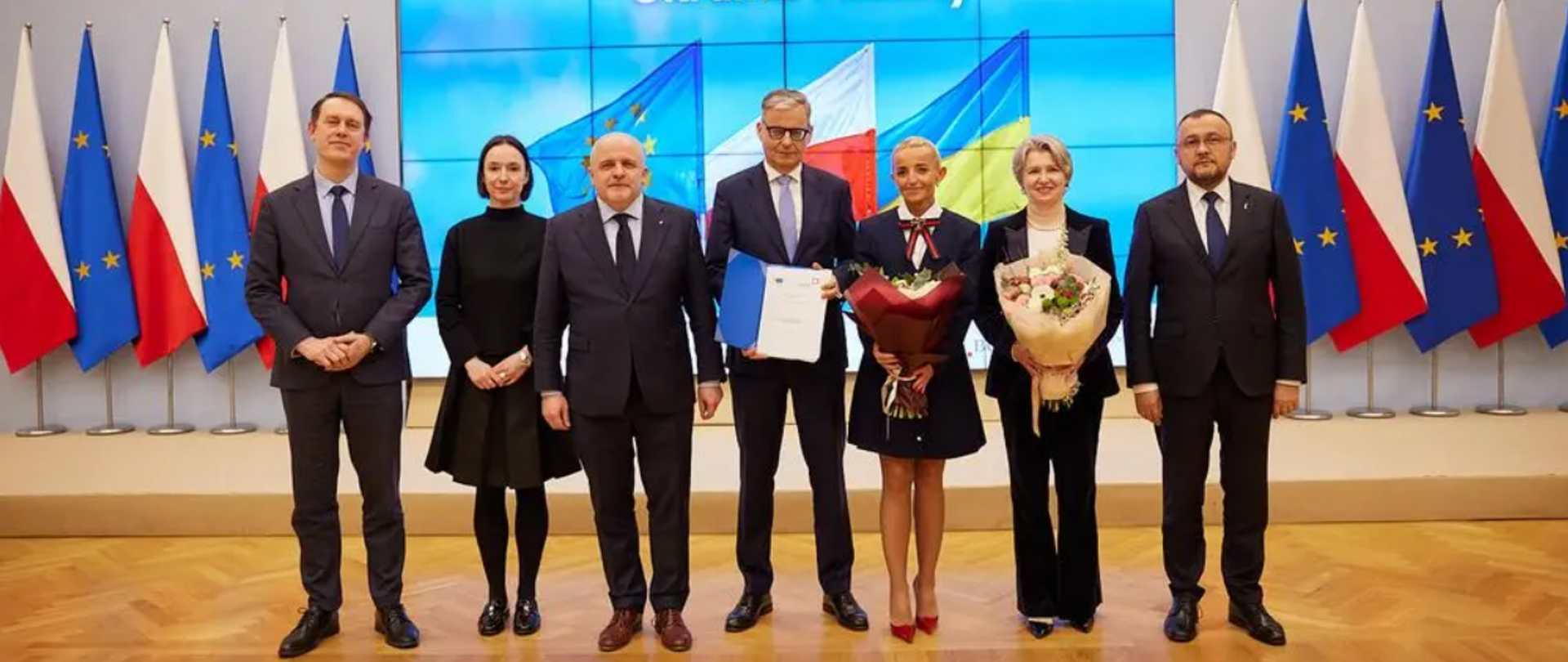 Przedstawiciele KPRM, MRiT, KE, Ambasady Ukrainy, BGK