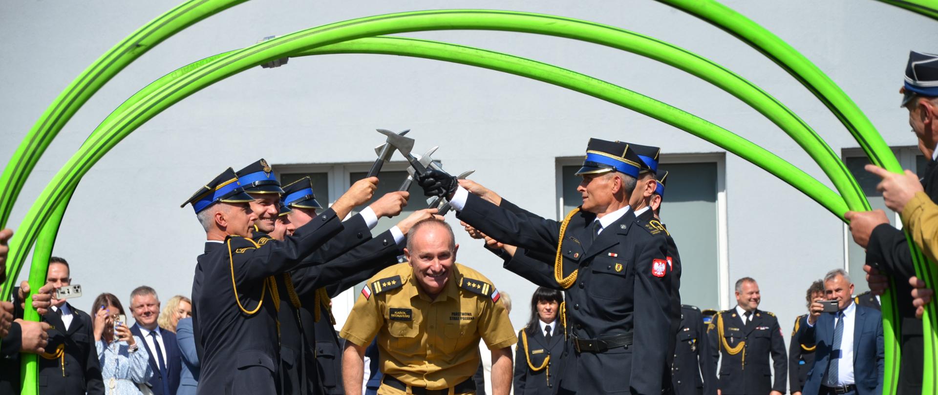 Przejście na zaopatrzenie emerytalne st. bryg. Karola Bednarskiego