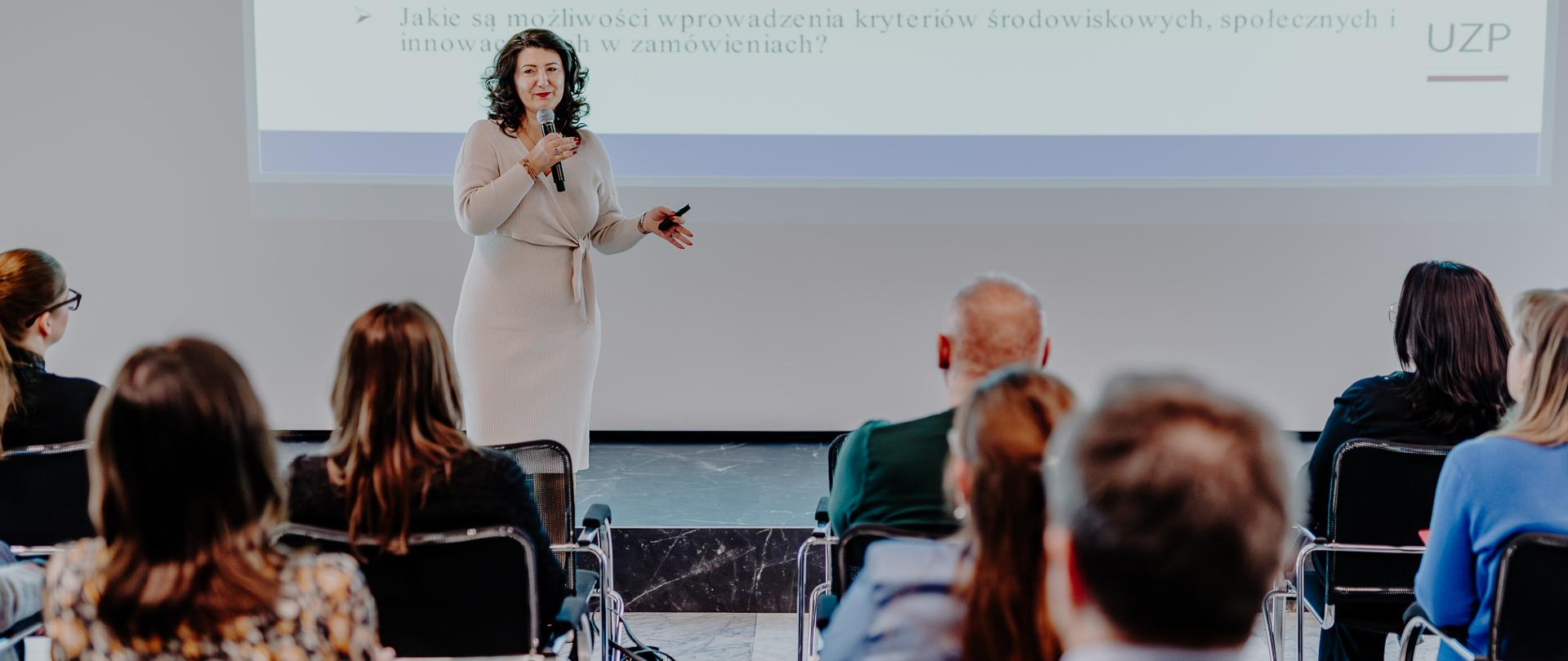 Agnieszka Olszewska, Prezes UZP, fot. Kamila Bujakowska