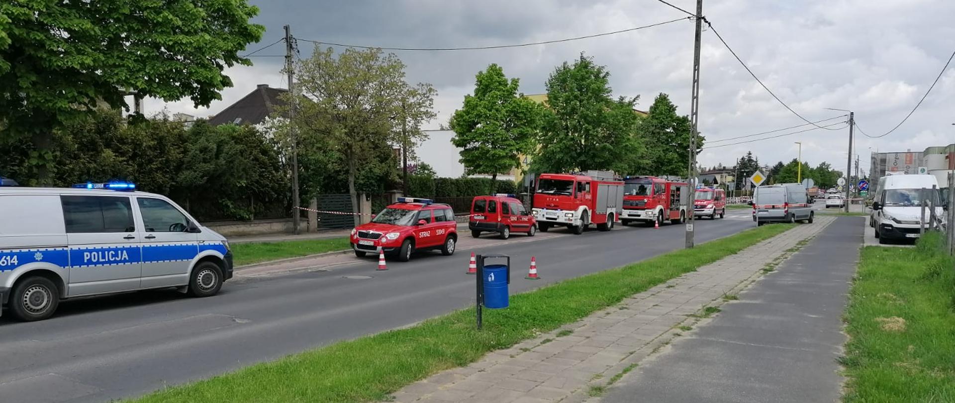 USZKODZENIE INSTALACJI GAZOWEJ W BUDYNKU GOSPODARCZYM