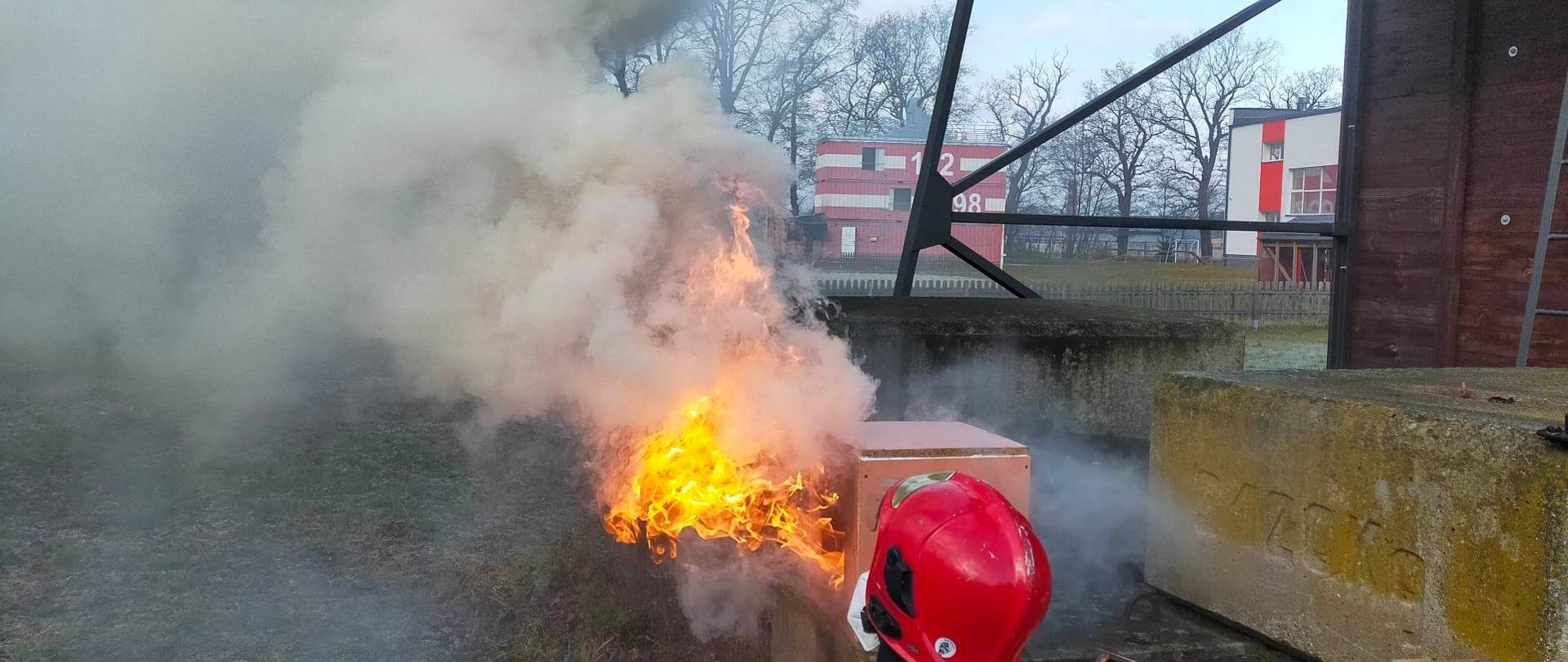 Lekcja pożarnictwa